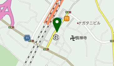 すずらん理容所の地図画像