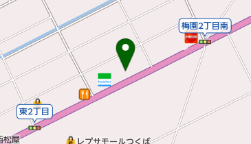 stellaつくば店の地図画像