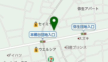おかざき接骨院の地図画像