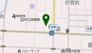 佐野信用金庫 カード通帳盗難紛失受付センターの地図画像