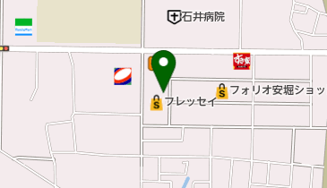 クリーニングニュータカラ安堀店の地図画像