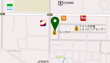 株式会社フレッセイ安堀店の地図画像