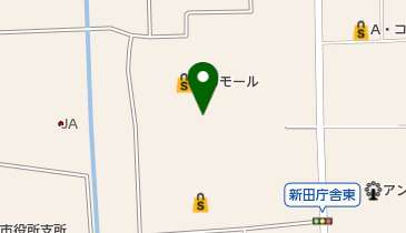 スマイル本田新田店カーテンハウスの地図画像