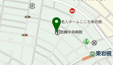 リハビリいわつきの地図画像