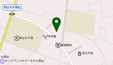 カトリック熊谷教会の地図画像