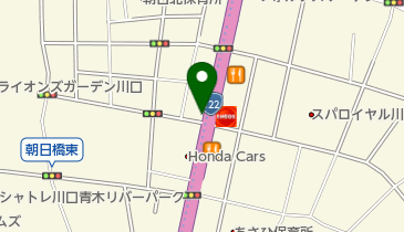 サンテ薬局川口店の地図画像