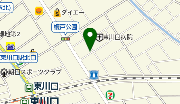 ライフ薬局東川口店の地図画像