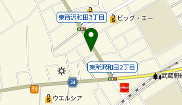 クラウンフィッシュの地図画像