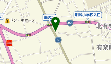 藤フーズの地図画像