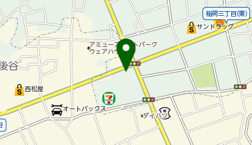 タックルベリー草加店の地図画像