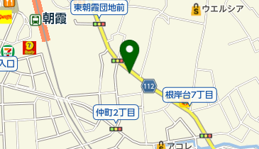 エムシステム株式会社の地図画像