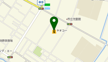 パシオス幸手店の地図画像