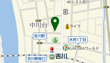 土門吉川店の地図画像