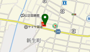 マリン商会の地図画像