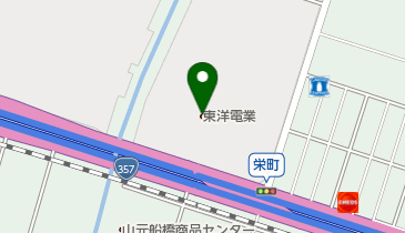 東洋電業株式会社の地図画像