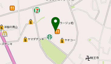 オリンピア・モラージュ柏店の地図画像