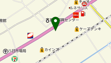 株式会社栢田自動車 八日市場店の地図画像