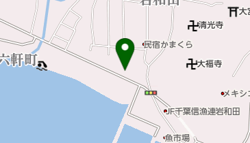 株式会社御宿活魚の地図画像