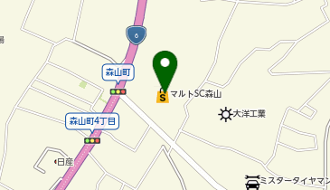 マルトSC森山店の地図画像