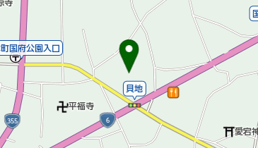 石岡市 国府地区公民館の地図画像