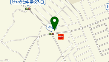 ヘアメイクコームリンクスの地図画像