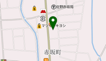 サラダ館佐野赤坂店の地図画像