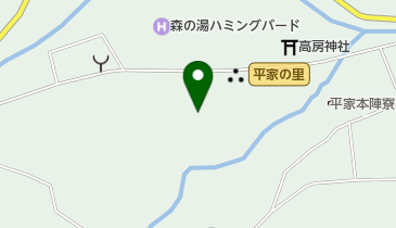 日光市役所 平家の里の地図画像