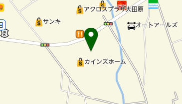 ペッツワン大田原店の地図画像