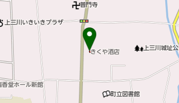 株式会社きくや酒店上三川店の地図画像