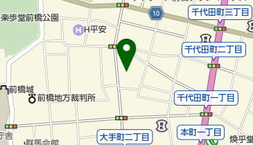 前橋ハリストス正教会の地図画像