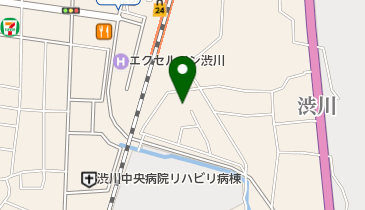 渋川スイミングスクールの地図画像
