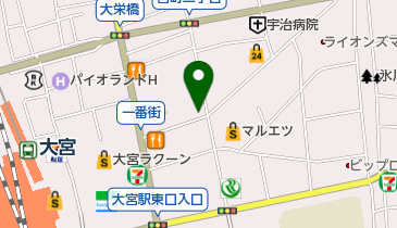プラスブービーの地図画像