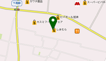 スタジオアリス加須店の地図画像