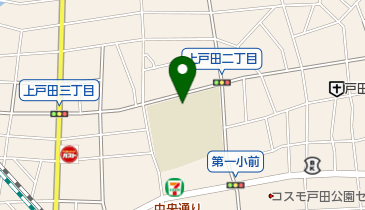 戸田市立 戸田第一小学校第1学童保育室の地図画像