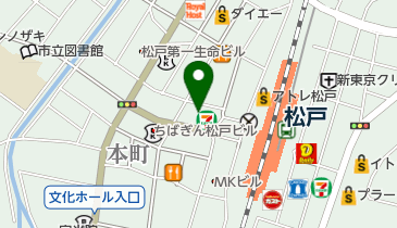 シーボン.フェイシャリストサロン松戸店の地図画像