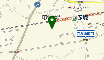 カットハウスひかり水戸赤塚店の地図画像