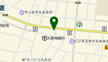 アンジュールの地図画像