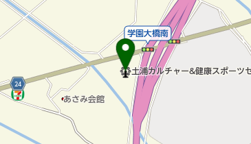 土浦カルチャー&健康スポーツセンターの地図画像