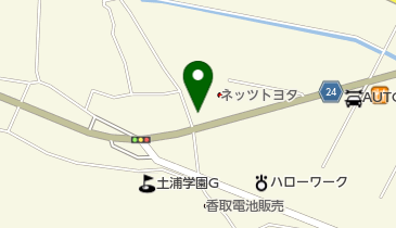 ノブヒルモーターカフェの地図画像