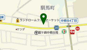 かまがた整骨院の地図画像