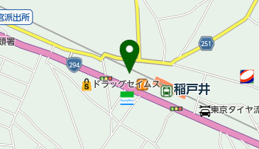 カットインダン戸頭店の地図画像