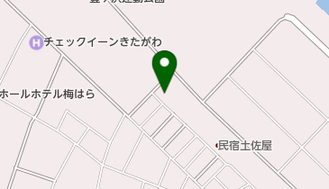 天下井縫製の地図画像