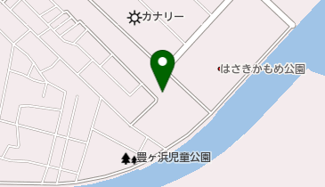 浜茄子釣具の地図画像