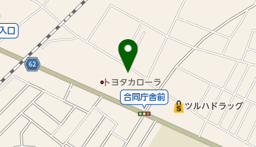 東海村高齢者クラブ連合会の地図画像