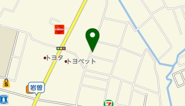 栃木県囲碁学校の地図画像