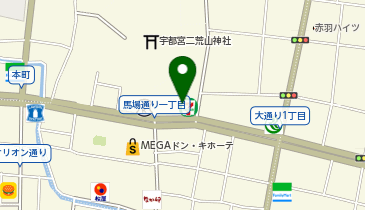 たかの友梨ビューティクリニック宇都宮店の地図画像