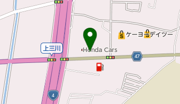 東京オート株式会社上三川店の地図画像