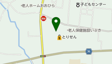 ラピス大平店の地図画像