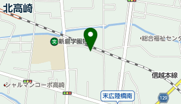 高木自動車の地図画像