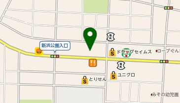 メガネのイタガキ 太田本店の地図画像